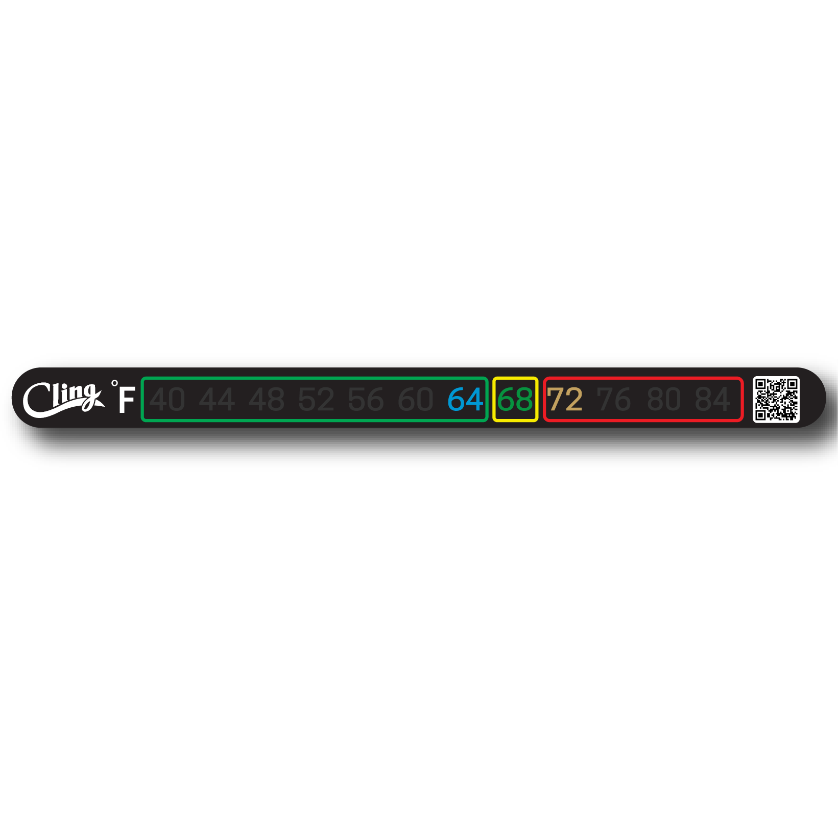 Temperature Tape - Stick On Water Thermometer