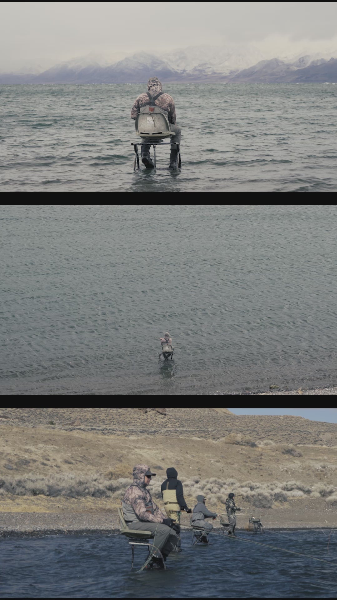 pyramid lake triptych video