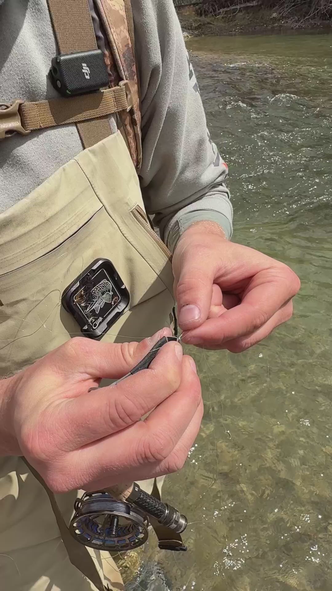 cling fishing products mag grab mini nippers on hat